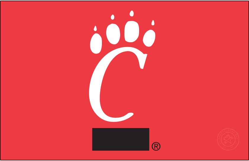 Cincinnati Bearcats 1990-2005 Primary Dark Logo v2 DIY iron on transfer (heat transfer)